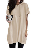 Women's Oversized Hoodie Short Sleeve Fashion from Eternal Gleams