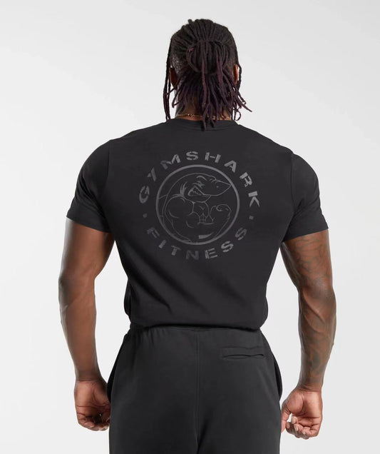 Ultimate Comfort: Men's Loose Sports Cotton Tee from Eternal Gleams