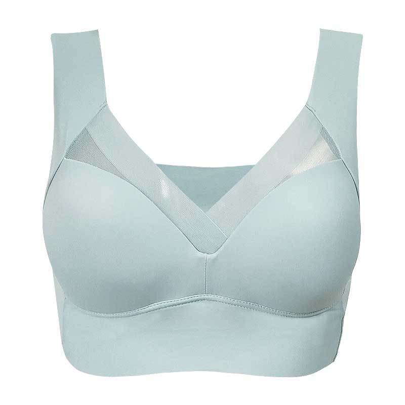 Plus Size Thin Bra Accessory Breast Push Up Bra in pink, red, black, flesh color, gray blue, and dark green