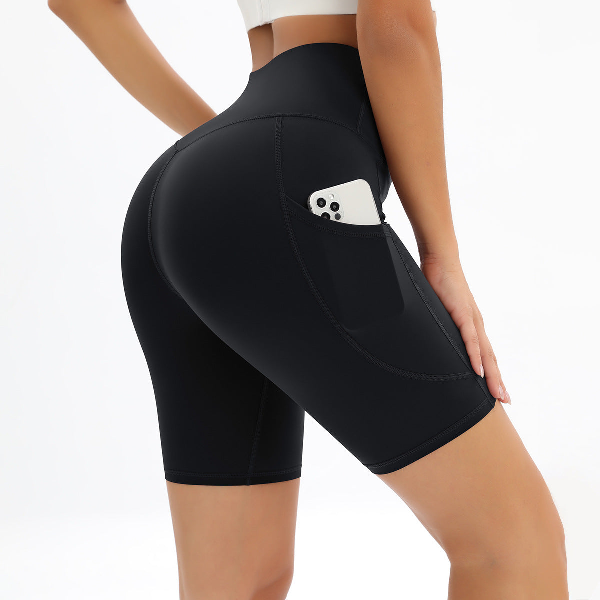 Women's Double-sided High Waist Hip Lift Tight Sports from Eternal Gleams