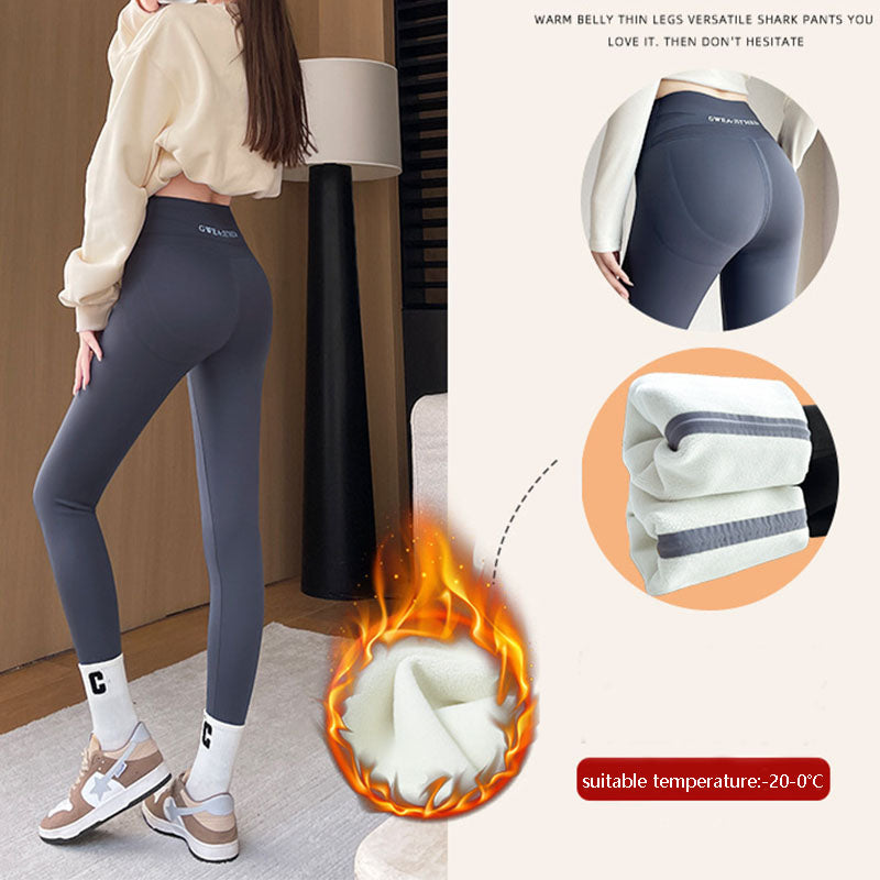 Stay Warm and Stylish with Arctic Chic Winter Fleece Leggings from Eternal Gleams