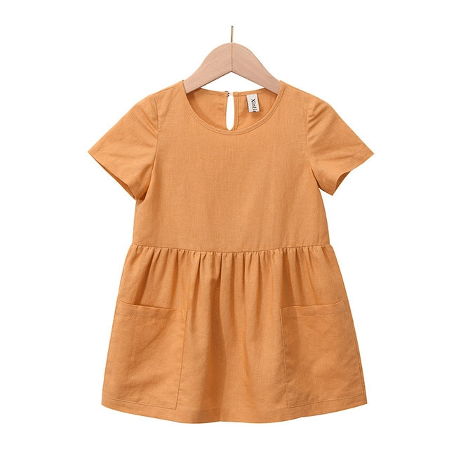 Stylish Pocket Dress for Girls from Eternal Gleams.