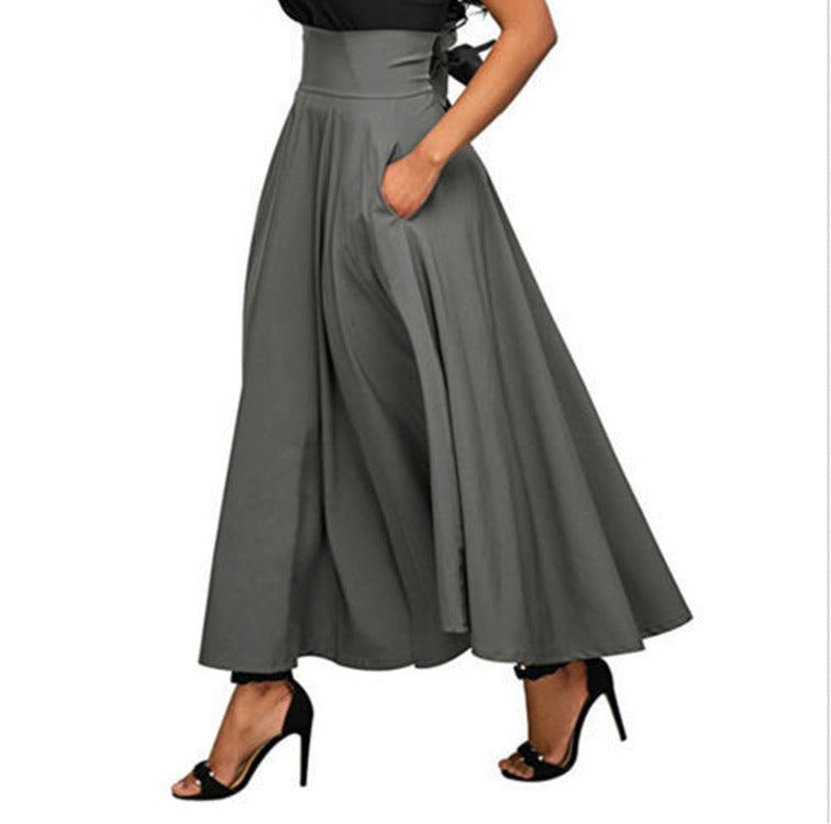 Multi-Color Big Hem Skirt Versatile from Eternal Gleams