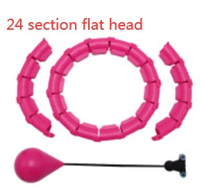 Smart Weighted Hula Hoop with 24 Detachable Knots