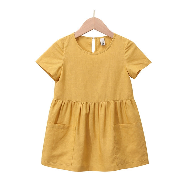 Stylish Pocket Dress for Girls from Eternal Gleams.