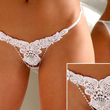 European and American Diamond Thong - Elegant and Sexy Lingerie from Eternal Gleams