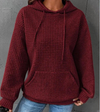 Women's Loose Casual Solid Color Long-sleeved Sweater from Eternal Gleams