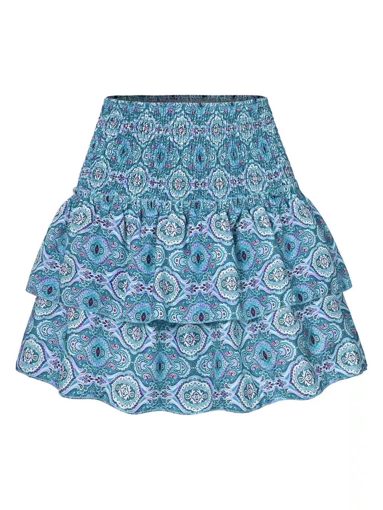 Leisure Versatile Lotus Leaf Women's Skirt from Eternal Gleams