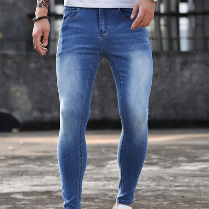 Men's Fashion Skinny Jeans | Stretchy, Dark & Light Blue from Eternal Gleams