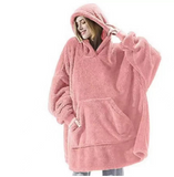 Cozy Comfort Hoodie Sweatshirt - Double-Sided Fleece from Eternal Gleams