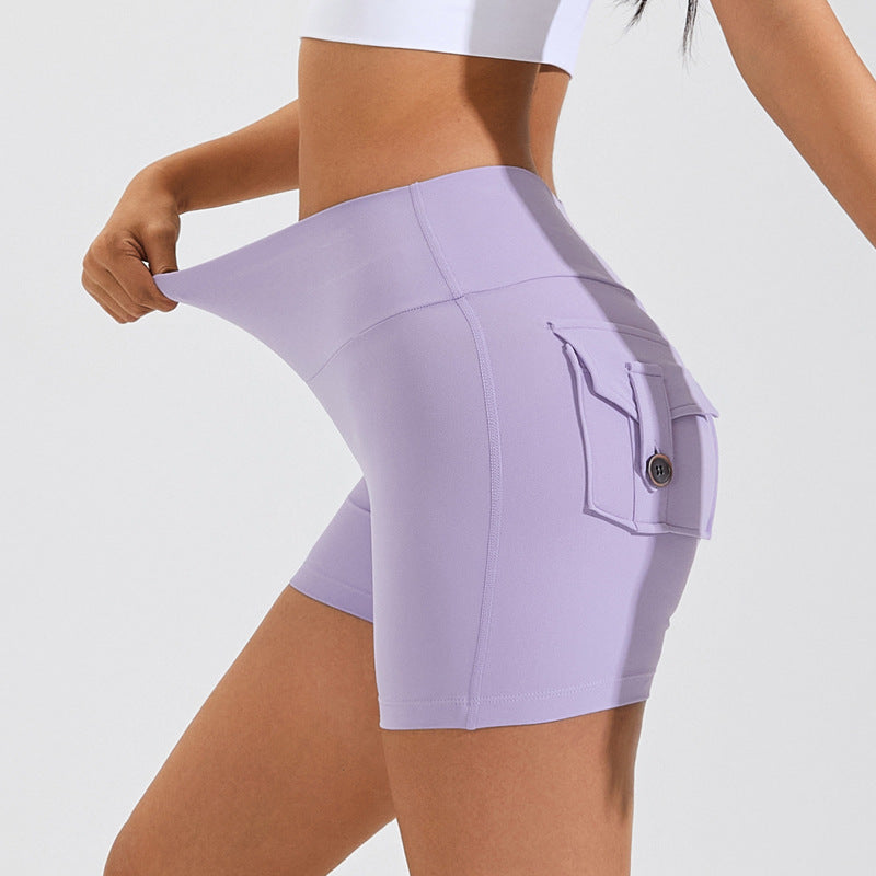 Ultimativer Komfort: Yoga-Shorts mit hoher Taille für Damen
