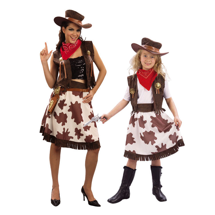 Boys And Girls Cowboy Costumes Christmas Children's Cowboy Costumes from Eternal Gleams