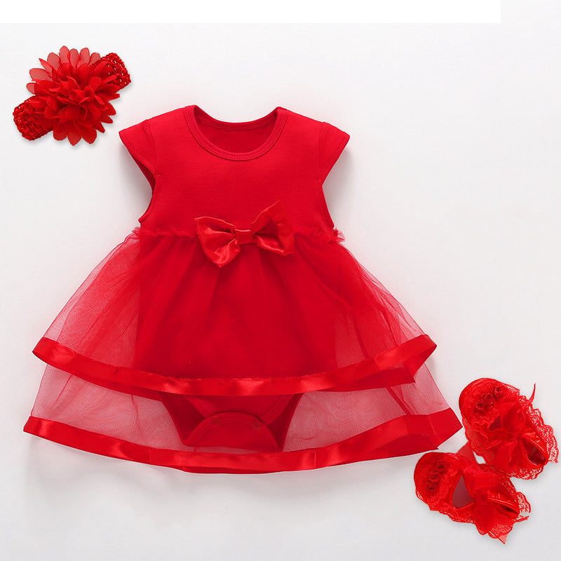 Elegant Birthday Princess Dress for Baby Girls from Eternal Gleams.