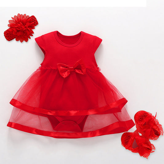 Elegant Birthday Princess Dress for Baby Girls from Eternal Gleams.