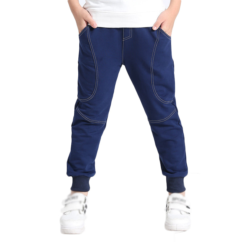 Spring And Autumn New Children's Pure Cotton Casual Sports Pants from Eternal Gleams