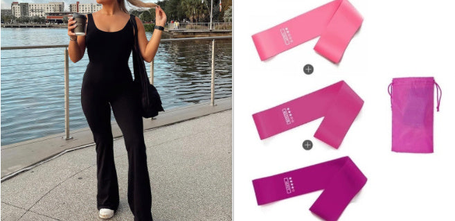 Sexy backless slim fit hip raise yoga jumpsuit in Various colors from Eternal Gleams