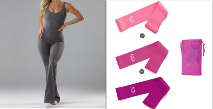 Sexy backless slim fit hip raise yoga jumpsuit in Various colors from Eternal Gleams