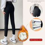 Stay Warm and Stylish with Arctic Chic Winter Fleece Leggings from Eternal Gleams