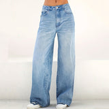 Wide Leg Jeans Women's - High Waist Loose Fit | Trendy Euro Style from Eternal Gleams