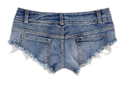 Low Waist Ripped Ladies Denim Shorts Hot Pants from Eternal Gleams