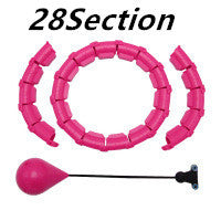 Smart Weighted Hula Hoop with 24 Detachable Knots from Eternal Gleams