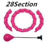 Smart Weighted Hula Hoop with 24 Detachable Knots from Eternal Gleams