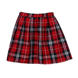 Fashion Women's Plaid Mid-waist Pleated Skirt from Eternal Gleams