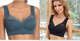 Plus Size Thin Bra Accessory Breast Push Up Bra in pink, red, black, flesh color, gray blue, and dark green