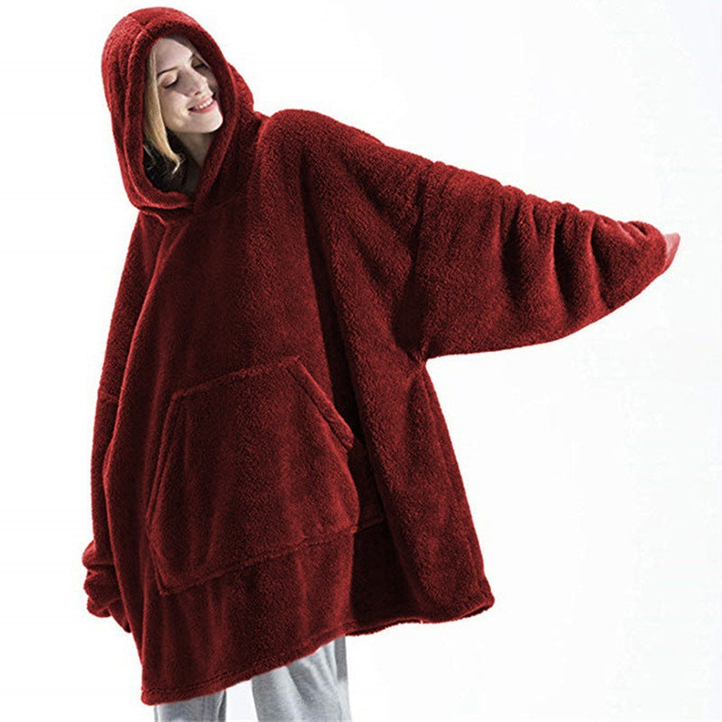 Cozy Comfort Hoodie Sweatshirt - Double-Sided Fleece from Eternal Gleams