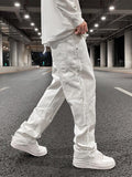 Urban Chic Straight Leg Skinny Jeans for Men from Eternal Gleams