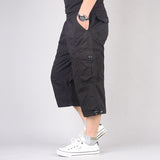 Men's loose cropped multi-pocket tooling pants from Eternal Gleams