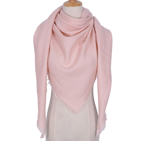 Chic Geometric Elegance: Women's Triangle Scarf from Eternal Gleams