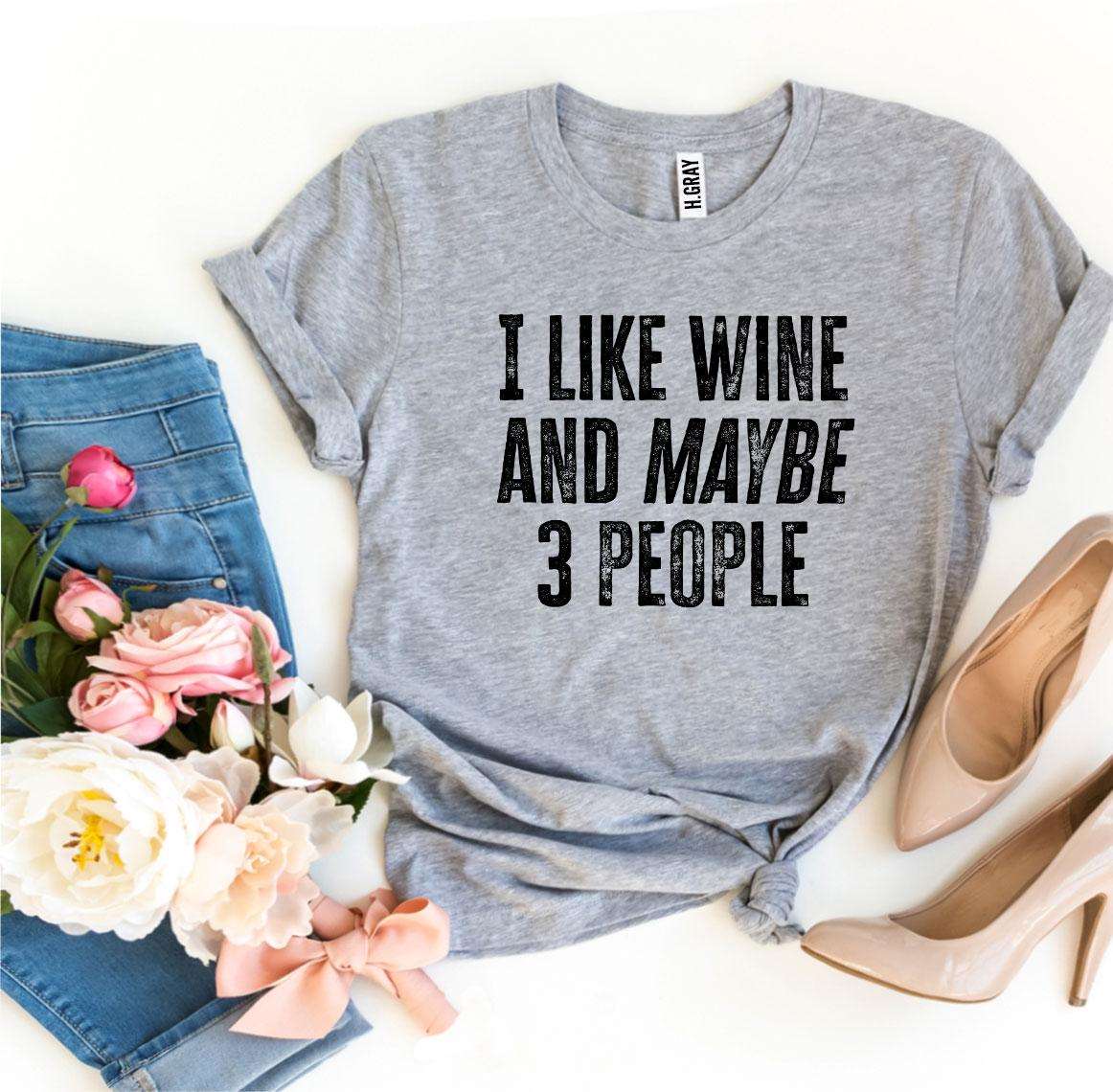 Wine Lover's Tee | Premium Quality Cotton