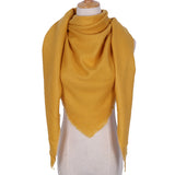 Chic Geometric Elegance: Women's Triangle Scarf from Eternal Gleams