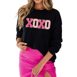 Urban Chic Letter Print Crew Neck Sweater from Eternal Gleams