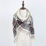 Chic Geometric Elegance: Women's Triangle Scarf from Eternal Gleams