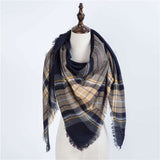 Chic Geometric Elegance: Women's Triangle Scarf