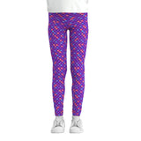 Whimsy Wonderland: Digital Print Girls Leggings from Eternal Gleams