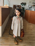 Stylish Retro Fragmented Dress for Children from Eternal Gleams.