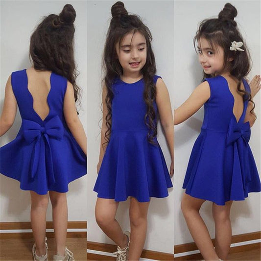 Kids Clothes Dress Baby Sleeveless Girl Clothing Years from Eternal Gleams