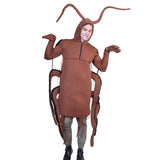 Halloween Men's Cockroach One-piece Costume from Eternal Gleams