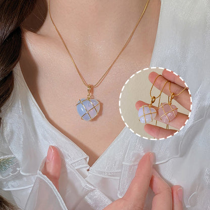 Fashion Moonstone Necklace for Cartoon Princess - Novelty Jewelry