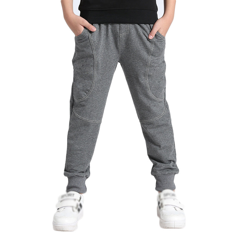 Spring And Autumn New Children's Pure Cotton Casual Sports Pants from Eternal Gleams