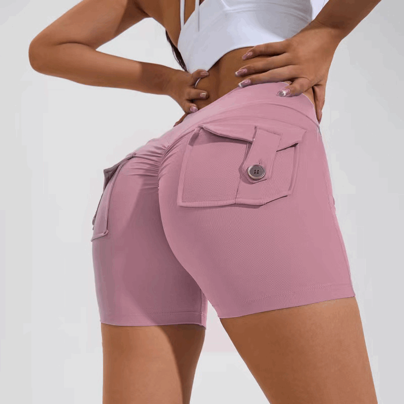 Ultimate Comfort: High Waist Yoga Shorts for Women